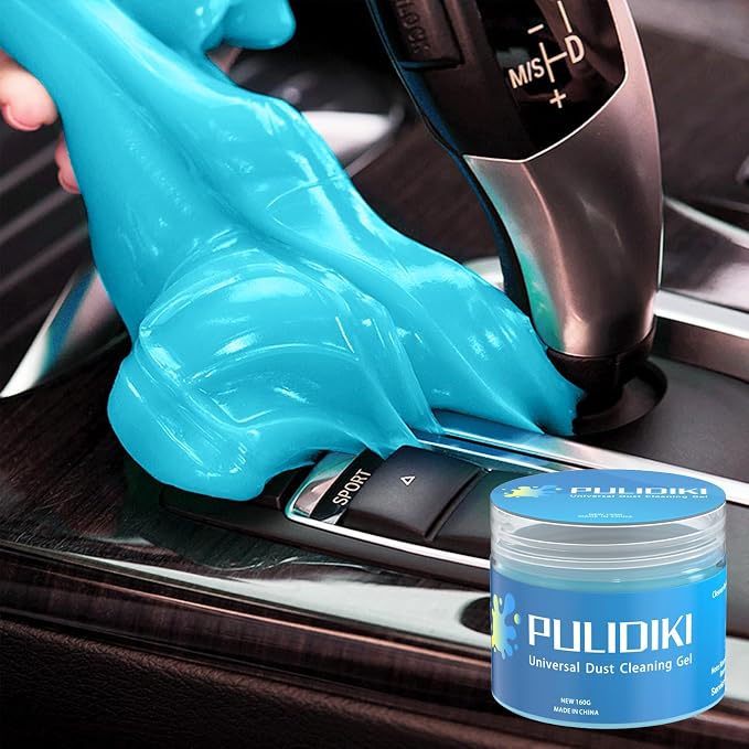 PULIDIKI Car Cleaning Gel Car Clean Putty, Universal Car Interior Cleaner Slime, Perfect Cleaning Kit Supplies, Auto Detailing Tools Car Accessories, Dust Remover Gifts for Men Women by PULIDIKI
