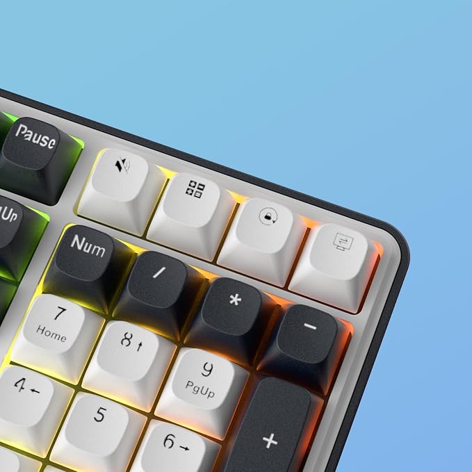 Redragon K689 108-Key Hot-Swap Wired RGB Gaming Keyboard, Extra 4 Hotkeys | Dedicated Shortcut Keys for Mute, Calc & Desktop, Cushioned Noise Dampening for Creamy Thocky Sound, Swap-Ready, PRO Software - Image 8