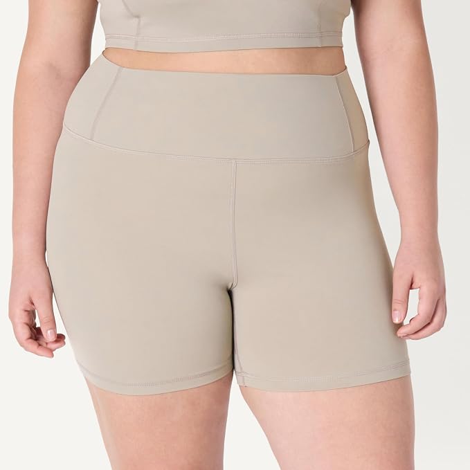 Amazon Essentials Women's Active FormFlex Buttery Soft High Waist Biker Shorts - Image 6