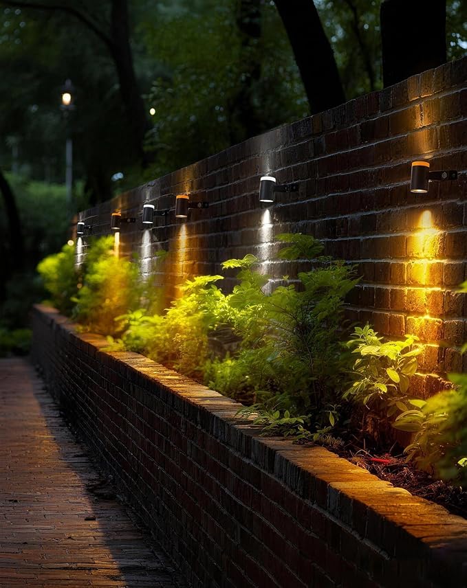 GZBtech Outdoor Smart Landscape Lights 4-Pack, Plug-in RGBIC+CCT Color Changing LED Spotlights, IP65 Waterproof, App Control Work with Alexa, Dimmable Aluminum LED Pathway Lights for Garden Yard Decor - Image 8