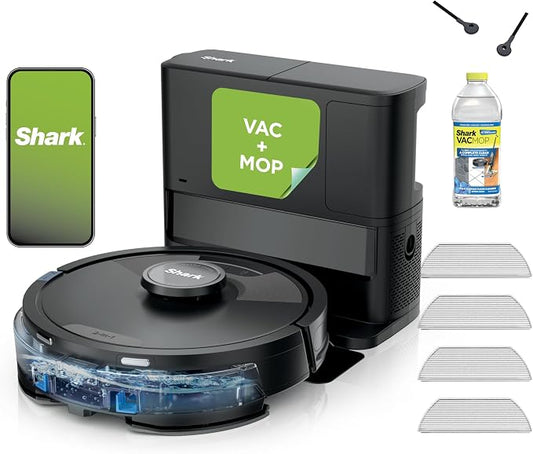 Shark Matrix Plus Robot Vacuum and Mop,UR2650WS | Sonic Mopping, Matrix Clean, CleanEdge, HEPA 30-Day Self-Empty Base, 360° LiDAR Mapping, Self-Cleaning Brushroll, Wi-Fi by Unknown