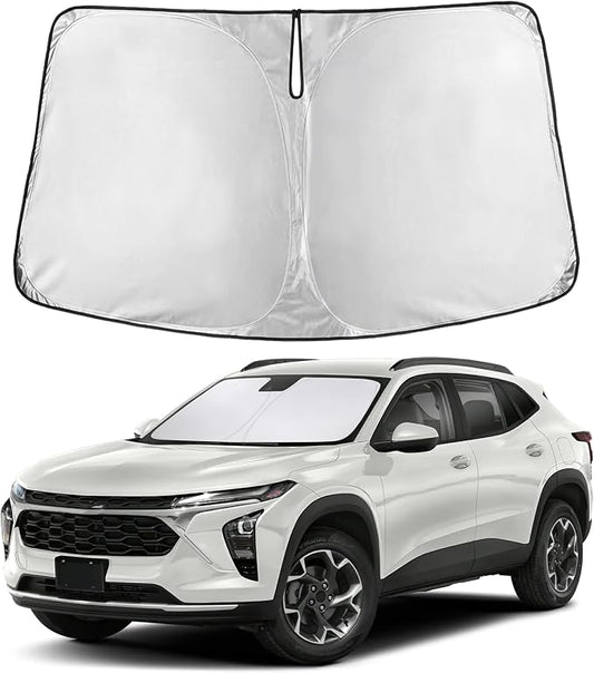 EcoNour Windshield Sunshade Compatible for Chevrolet Trax 2013-2021 2022 2023, LS/LT/LTZA Sun Visor for Front Windshield & Window Sun Shade Cover, UV Heat Blocker & Protector, Car Accessories by EcoNour
