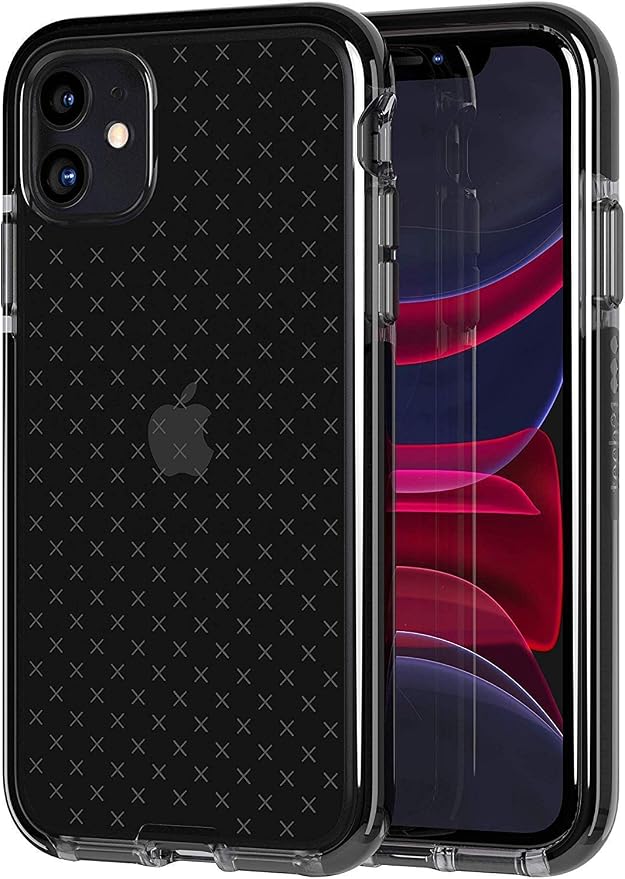 tech21 Evo Check for Apple iPhone 11 - Germ Fighting Antimicrobial Phone Case with 12 ft. Drop Protection by Tech21