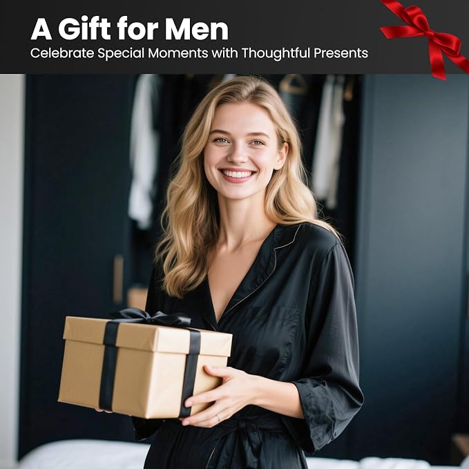 EXIN DECHEN Cologne Organizer for Men,Birthday Gifts for Men,Walnut Color | Easy Installation,360° Rotating,Boyfriend Husband Dad Gift Ideas,Mens Accessories for Desk,Bathroom Countertop,Vanity,Dresser - Image 7