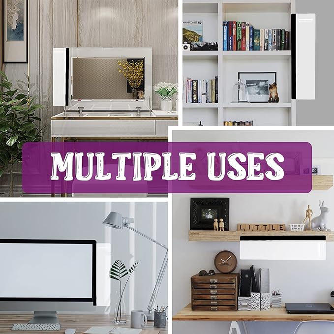 Office Desk Accessories 2pcs Computer Monitor Memo Board Office Supplies | Computer Monitor Memo Board Computer Sticky Note Holder - Image 6