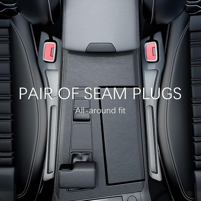 2PCS Car Seat Gap Filler Organizer,2 in 1 Car Gap Filler with Fill and Storage Function for Storing Phones Keys Cards,Universal Multifunctional No Drop Seat Guard for Cars - Image 6