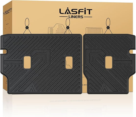 LASFIT Rear Seat Back Protector for Honda Passport 2026, All Weather TPE Pet Friendly Custom Fit Passport Second Row Back Seat Cover Mat Liner Accessories, Black by LASFIT