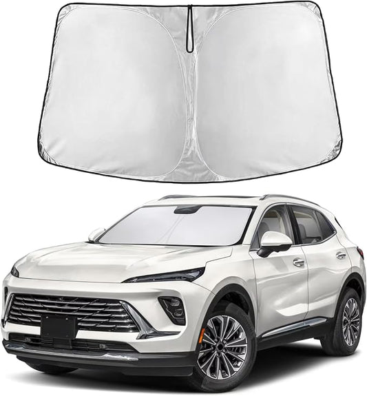 EcoNour Windshield Sunshade Compatible for Buick Envision 2021-2024 2025 2026, Sun Visor for Front Windshield & Window Sun Shade Cover, UV Heat Blocker & Protector, Car Accessories by EcoNour