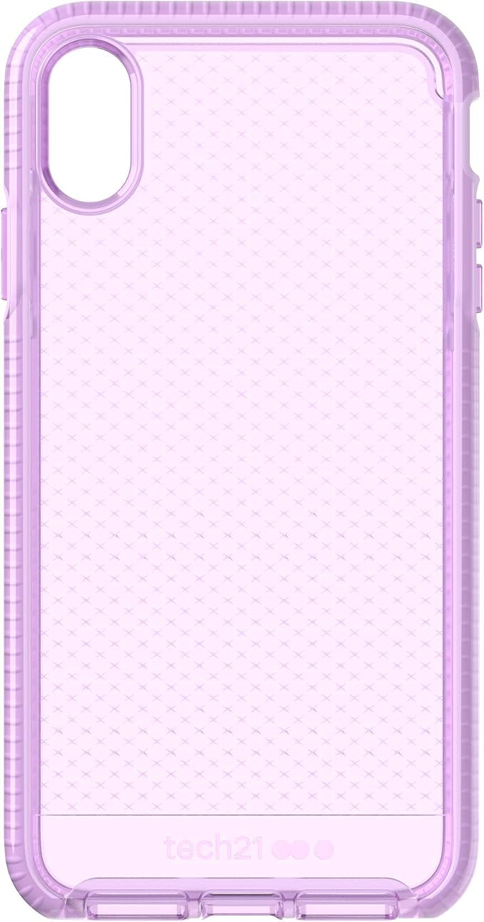 tech21 Evo Check Apple iPhone Xs Max Phone Case with 12 ft. Drop Protection - Orchid - Image 8