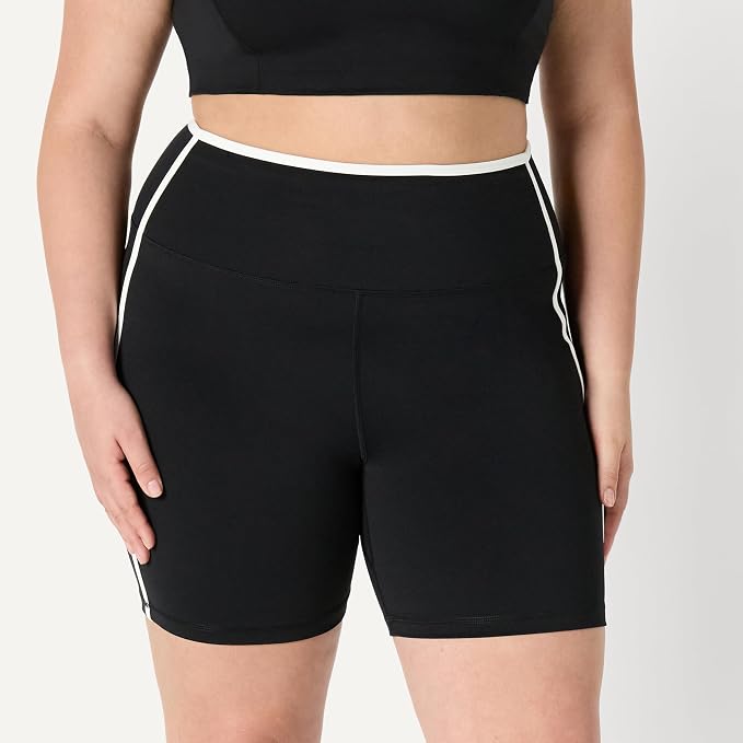 Amazon Essentials Women's Active FormFlex Buttery Soft High Waist Biker Shorts - Image 6