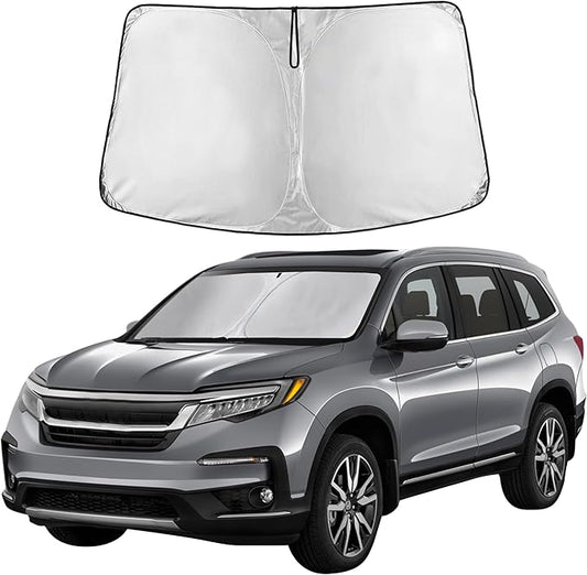 EcoNour Windshield Sunshade for Honda CRV 2023-2024 2025 2026 Sun Visor for Front Windshield & Window Sun Shade Cover, UV Heat Blocker & Protector, Car Accessories by EcoNour
