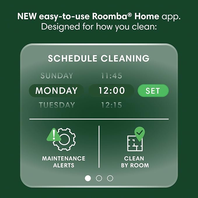 iRobot Roomba 105X Robot Vacuum, Smart LiDAR Mapping, 70X Power‑Lifting Suction, Custom Room Cleaning, App & Voice Control, Auto Recharge, Great for Homes with Pets & Kids - Image 9