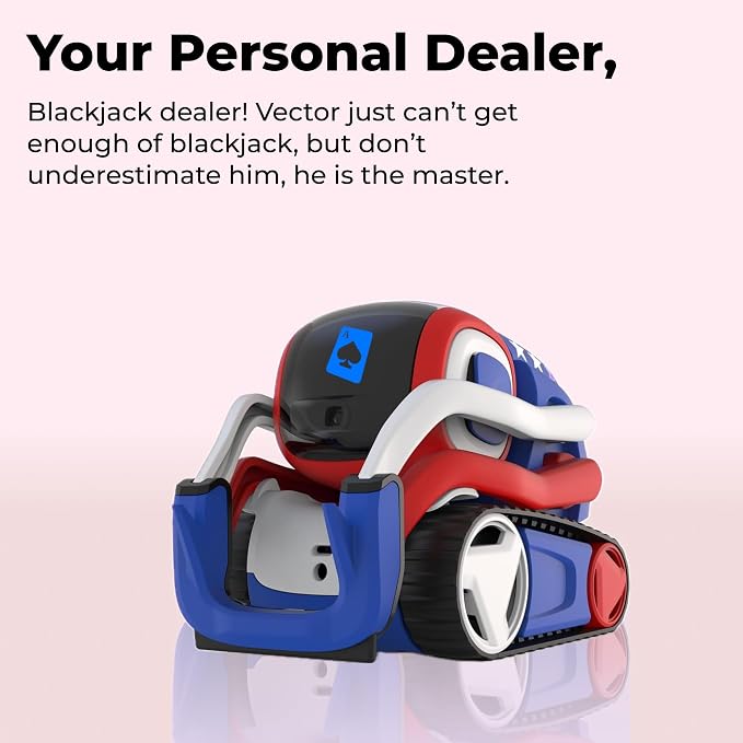 Anki Vector 2.0 AI ChatGPT Connected Robot Companion – Smart Autonomous Home Robot with Face Recognition and Voice Conversations - ChatGPT Subscription Required (Red, White & Blue) - Image 8