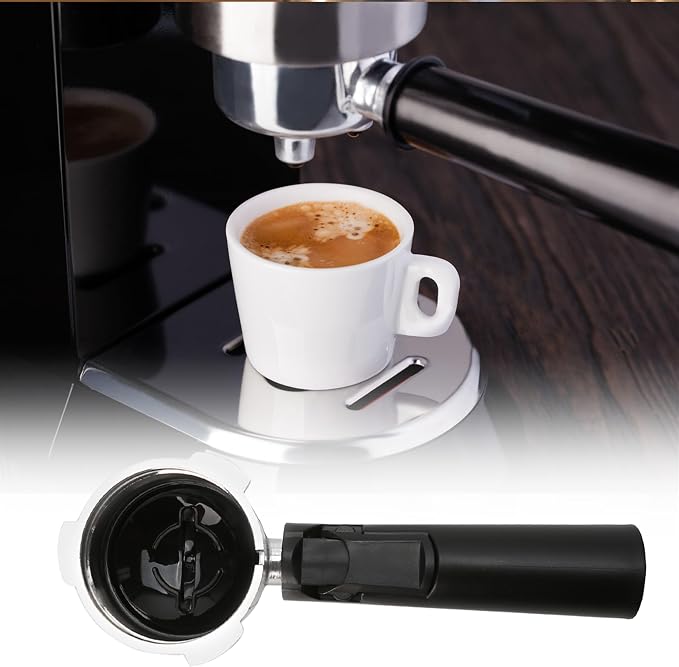 Coffee Espresso Machine Handle Replacement Parts, Cafe Bracket Handle for Lidl Silvercrest CM4621 CM4218 KF5002 KF500S Barista (for 51mm Portafilter Basket - Not included) - Image 6