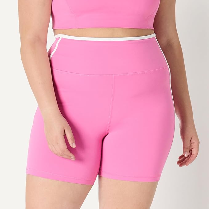 Amazon Essentials Women's Active FormFlex Buttery Soft High Waist Biker Shorts - Image 6