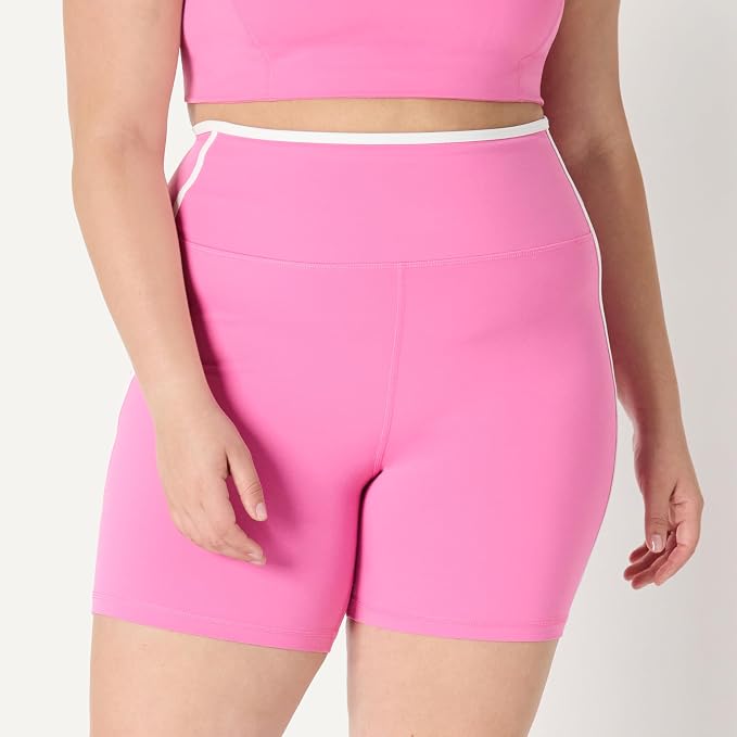 Amazon Essentials Women's Active FormFlex Buttery Soft High Waist Biker Shorts - Image 6