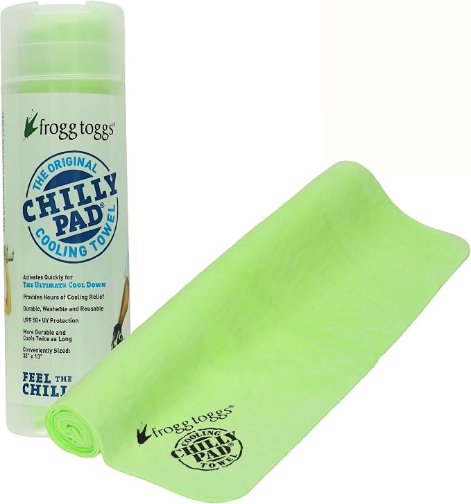 FROGG TOGGS Chilly Pad, Instant Cooling Towel, Long Lasting, Reusable, Sports and Outdoors Neck Towel 33x13 by froggtoggsSpring