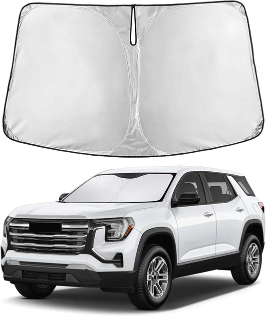 EcoNour Windshield Sunshade Compatible for GMC Terrain 2018-2023 2024 2025, Sun Visor for Front Windshield & Window Sun Shade Cover, UV Heat Blocker & Protector, Car Accessories by EcoNour