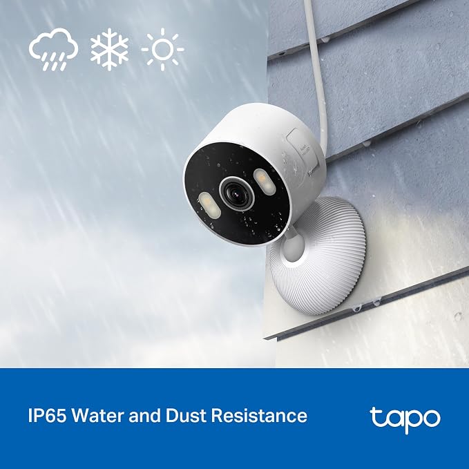 Tapo 2K Indoor/Outdoor Wired Security Camera - Works as a Baby Monitor & Pet Camera, Person/Motion/Baby Cry Detection, 2-Way Audio, Siren, Subscription-Free Local Storage or Optional Cloud, C113 - Image 5