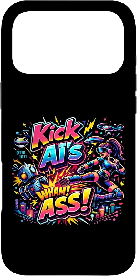 Tech Human vs AI Case for iPhone 17 Pro Max by Unknown