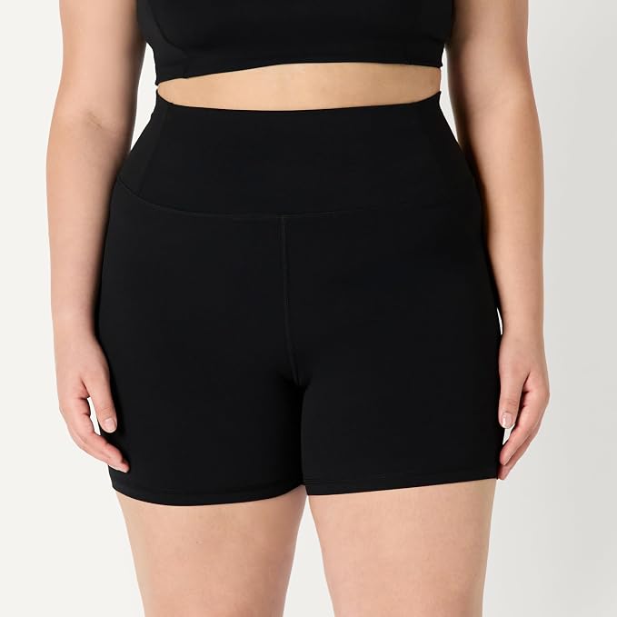 Amazon Essentials Women's Active FormFlex Buttery Soft High Waist Biker Shorts - Image 6