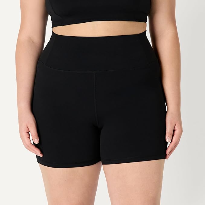 Amazon Essentials Women's Active FormFlex Buttery Soft High Waist Biker Shorts - Image 6