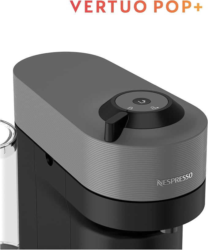 Nespresso Vertuo Pop+ Coffee and Espresso Maker by Breville, Dark Grey - Image 5