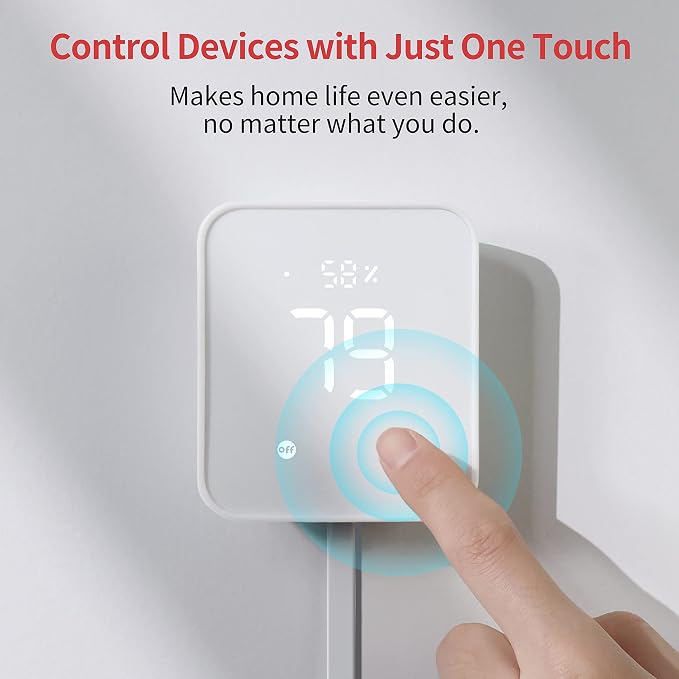 SwitchBot Hub 2 (2nd Gen), Work as a WiFi Thermometer Hygrometer, IR Remote Control, Smart Remote and Light Sensor, Link SwitchBot to Wi-Fi (Support 2.4GHz), Alexa, Google Home, Apple Home Compatible - Image 7