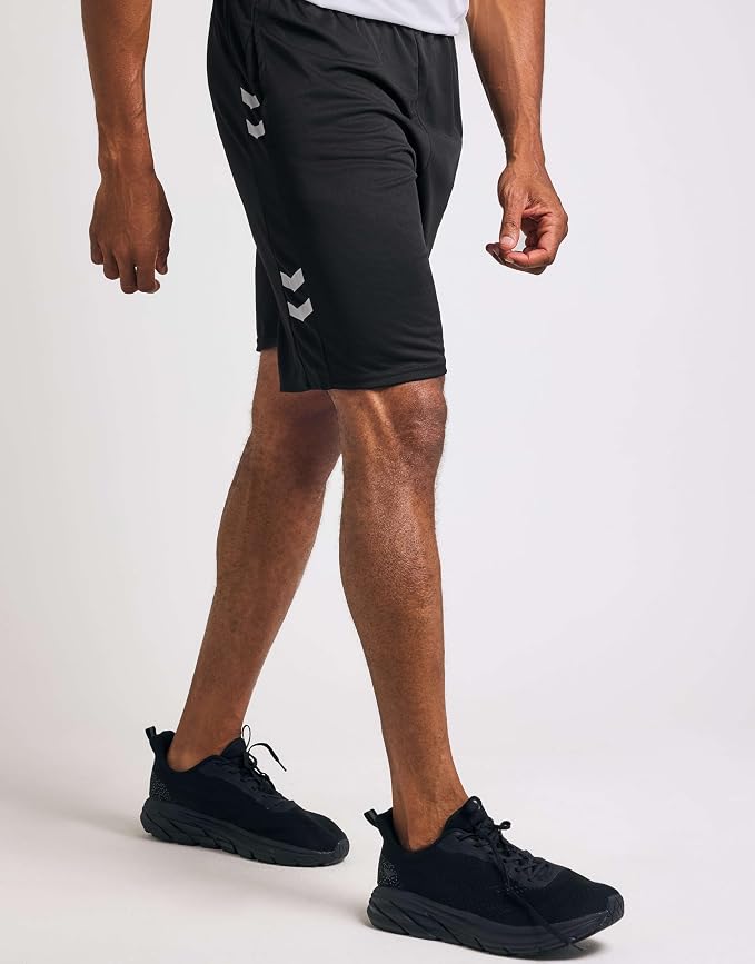 5 Pack Men's Mesh Shorts Athletic Basketball Sports Gym Workout Pockets | Cooling Moisture-Wicking, 9", Long, Quick-Dry, Breathable, Elastic Drawstring Waistband. Running, Exercise, Soccer, Training. - Image 7