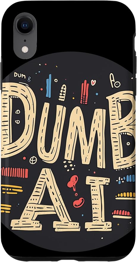 iPhone XR Dumb AI Stamp Costume Case by Unknown