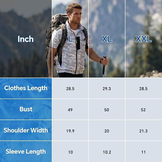 Cooling Vest with 30,000mAh Battery Pack,2 High-Speed Cooling Fans Jacket Air Conditioned Workwear for Summer - Image 7