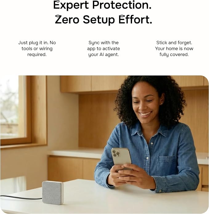 Layla Noise & Security Monitoring Device for Airbnb, Rental, Office & Home | Noise, Humidity & Occupancy Sensor, Intruder Detection, Guest Counting | Radar-Based Motion Detection | Privacy-Safe - Image 6