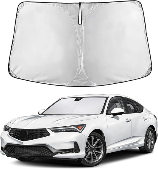 EcoNour Windshield Sunshade Compatible for Acura Integra 2023 2024 2025, Sun Visor for Front Windshield & Window Sun Shade Cover, UV Heat Blocker & Protector, Car Accessories by EcoNour