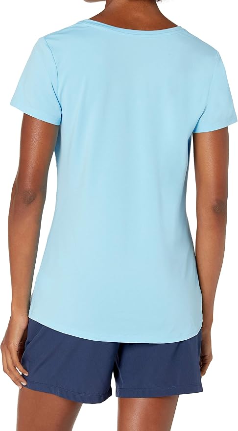 Amazon Essentials Women's Active Quick Dry Tech Stretch Short-Sleeve V-Neck T-Shirt (Available in Plus Size), Pack of 2 - Image 4
