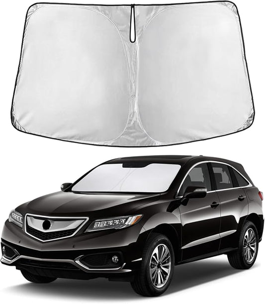 EcoNour Windshield Sunshade Compatible for Acura RDX 2013-2016 2017 2018, Sun Visor for Front Windshield & Window Sun Shade Cover, UV Heat Blocker & Protector, Car Accessories by EcoNour