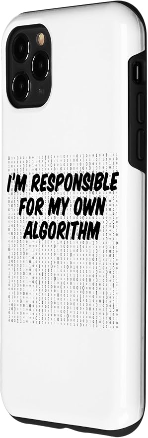 iPhone 11 Pro Max Binary Code Computer Algorithm AI Artificial Intelligence Case - Image 2