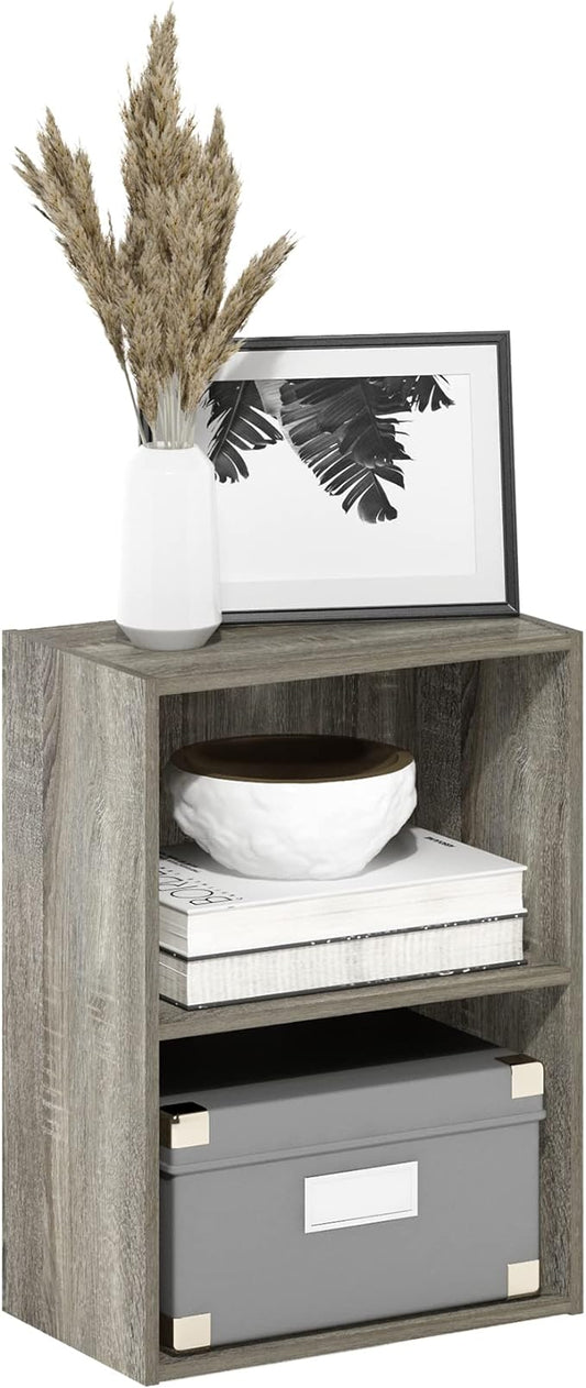 Furinno Luder Bookcase / Book / Storage, French Oak by Furinno-FitsYourSpaceFitsYourBudget