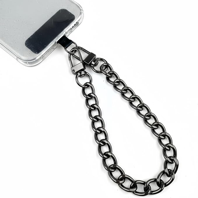 Metal Phone Wrist Lanyard Lightweight Aluminum Cellphone Strap Wristlet Classic Metal Phone Chain for Women and Men by DANNIYAN