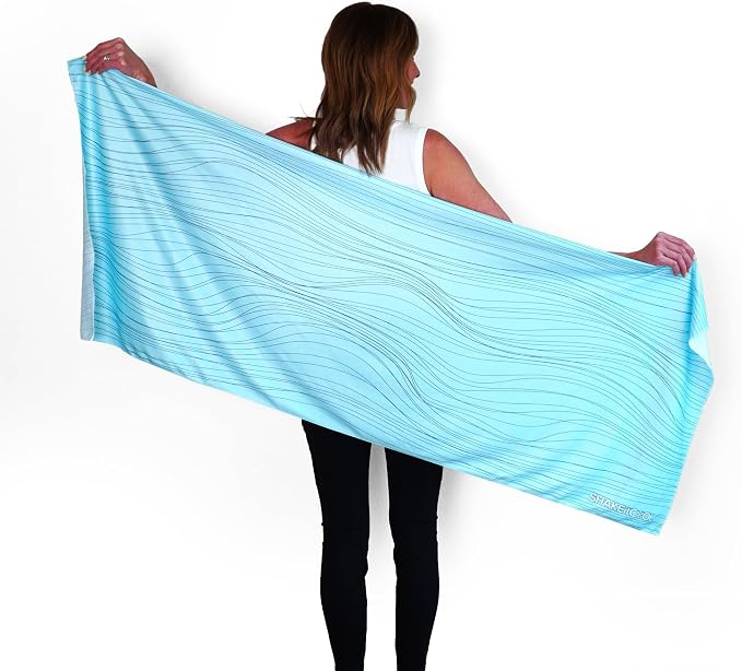 SHAKEitCOOL Large Cooling Shawl - Instant Heat Relief for Outdoor Events - Image 2