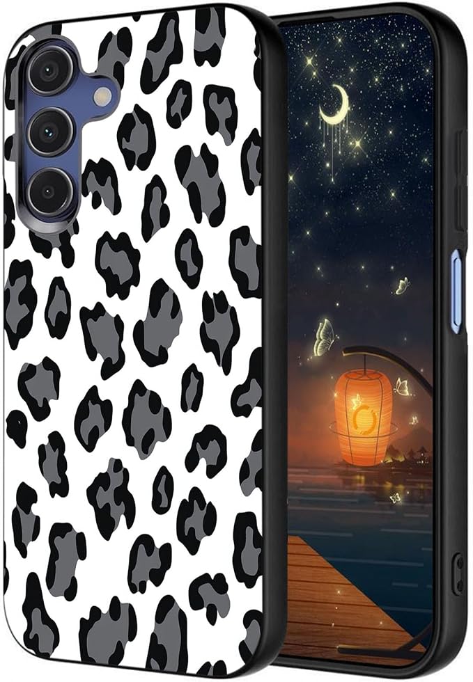 Designed for Galaxy A16 5G Phone Case,Slim Silicone Shockproof Protective Case for Galaxy A16 5G 6.7 inch,Leopard Print by Unknown