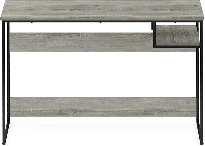 FURINNO Moretti Lifestyle Study Desk, 45 Inches, French Oak Grey - Image 6