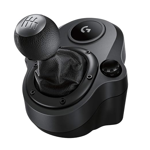 Logitech G Driving Force Shifter Compatible with G29 G920 & G923 - PC | Compatible with PlayStation 5, Playstation 4, Xbox-Series X|S, Xbox-One by Unknown