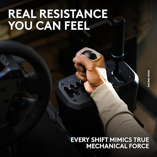 Logitech G RS H-SHIFTER for PC/Xbox/Playstation | Sim Racing shifter compatible with Logitech G PRO and RS50 wheels and G923/G29/G920 with Racing Adapter - Image 4
