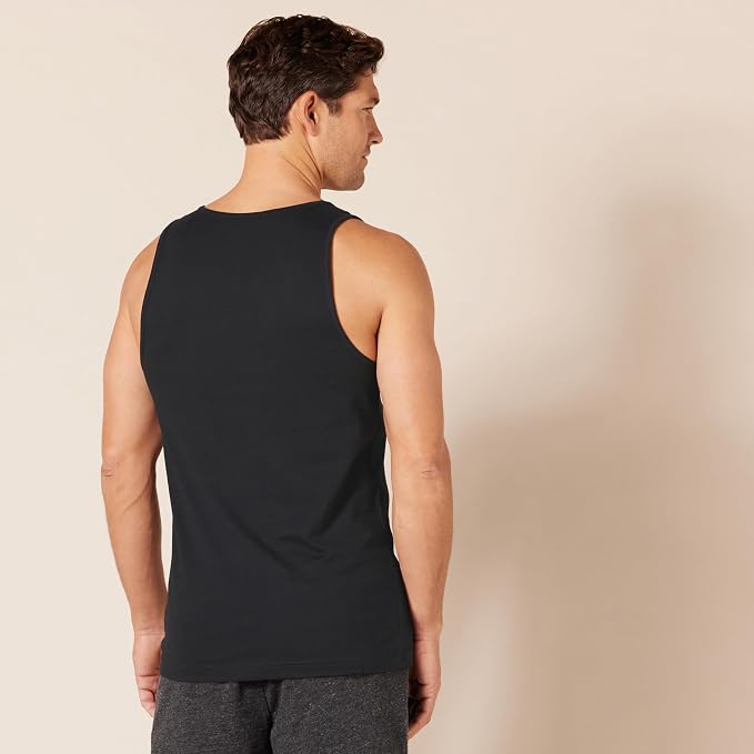 Amazon Essentials Men's Active Quick Dry Tech Stretch Moisture Wicking Lightweight Gym Tank Top - Image 3
