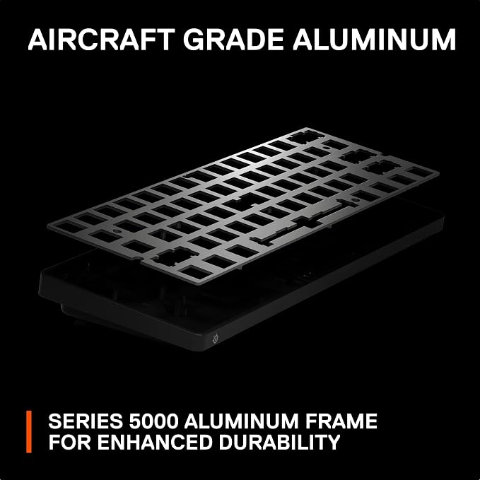 SteelSeries Apex Pro Mini Wireless Keyboard - 60% Design - OmniPoint 2.0 - Quantum 2.0 Wireless - Double Shot PBT Keycaps - Black - Image 9