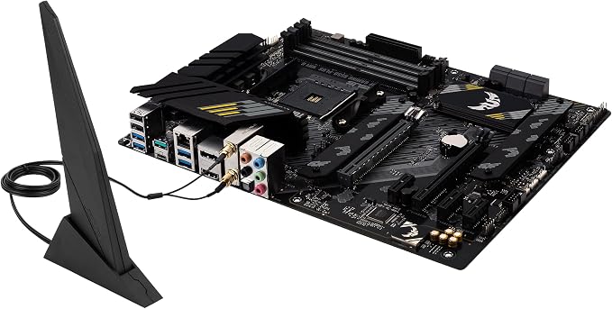 ASUS TUF Gaming B550-PLUS WiFi II AMD AM4 (3rd Gen Ryzen™) ATX Gaming Motherboard (PCIe 4.0, WiFi 6, 2.5Gb LAN, BIOS Flashback, USB 3.2 Gen 2, Addressable Gen 2 RGB Header and Aura Sync) - Image 11