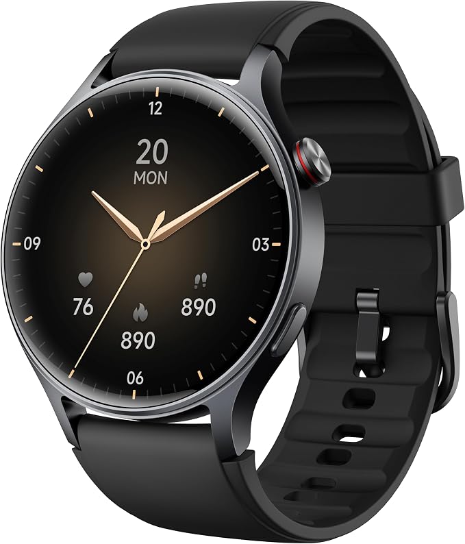 Smart Watch for Men Women, Answer/Make Call, 1.32'' AMOLED Ultra-Clear Screen Fitness Tracker with Heart Rate/Sleep/SpO2 Monitor, Smartwatch for iPhone/Samsung/Android, 110 Sport Mode, 3ATM Waterproof by AEAC