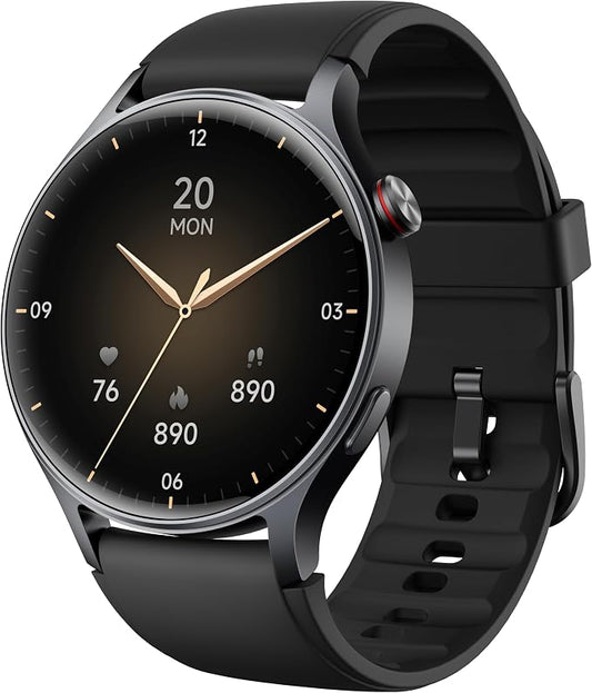 Smart Watch for Men Women, Answer/Make Call, 1.32'' AMOLED Ultra-Clear Screen Fitness Tracker with Heart Rate/Sleep/SpO2 Monitor, Smartwatch for iPhone/Samsung/Android, 110 Sport Mode, 3ATM Waterproof by AEAC