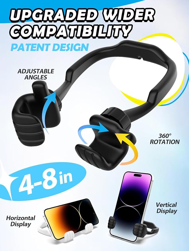Gifts for Adults Men Women Teens: Girls Boys Gifts for Kids Thumbs Up Lazy Cell Phone Stand Holder for Desk Funny Gift for Dad Mom Wife Husband Teenage Stocking Stuffers Cool Gadget Trendy Stuff - Image 2
