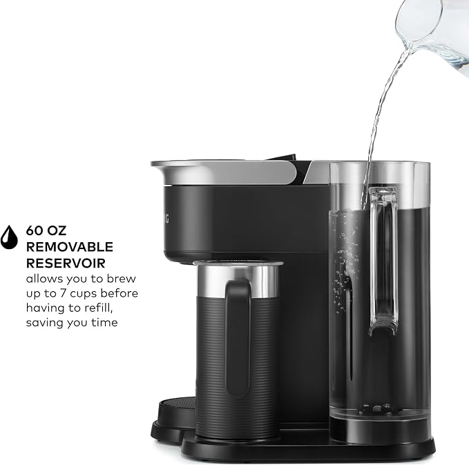 Keurig K-Café SMART Single Serve Coffee Maker with WiFi Compatibility, Latte and Cappuccino Machine with Built-In Frother, 6 Brew Sizes, Black | WIFI Brewid Smart Brewing, Built-in Milk Frother for Lattes and Cappuccinos, 6 Brew Sizes, K-Cup Pod Compat... - Image 12